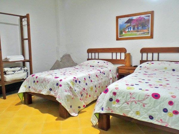 Double bed room with privat bath