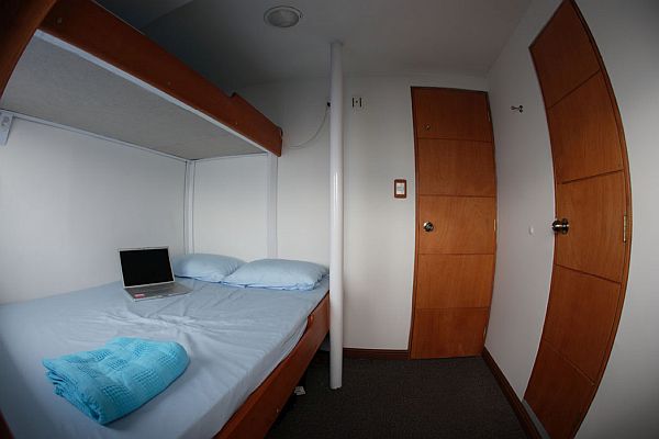Double room on Sea Wolf Liveaboard